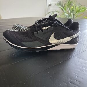 Nike DX7999-001 Track & Field Spikes Running Shoes Black/White Men's US 10.5